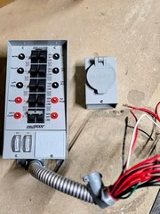 7000W Honda Natural Gas, Propane Smart Generator + Transfer Switch SG7000