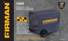 1002 Medium Size Portable Generator Cover – Waterproof Heavy Duty Inverter Gener