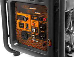 Gn400I Rv-Ready 4000-Watt Open Frame Inverter Generator, CARB Compliant, Black/O