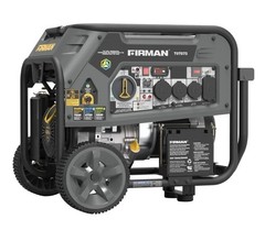 FIRMAN ELECTRIC GENERATOR TRI FUEL T07573 7500W RUNNING 9400W PEAK WATT PORTABLE
