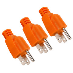 3 Pack Neutral Ground Bonding Plug for Portable Inverter Generator, Grounding Pl
