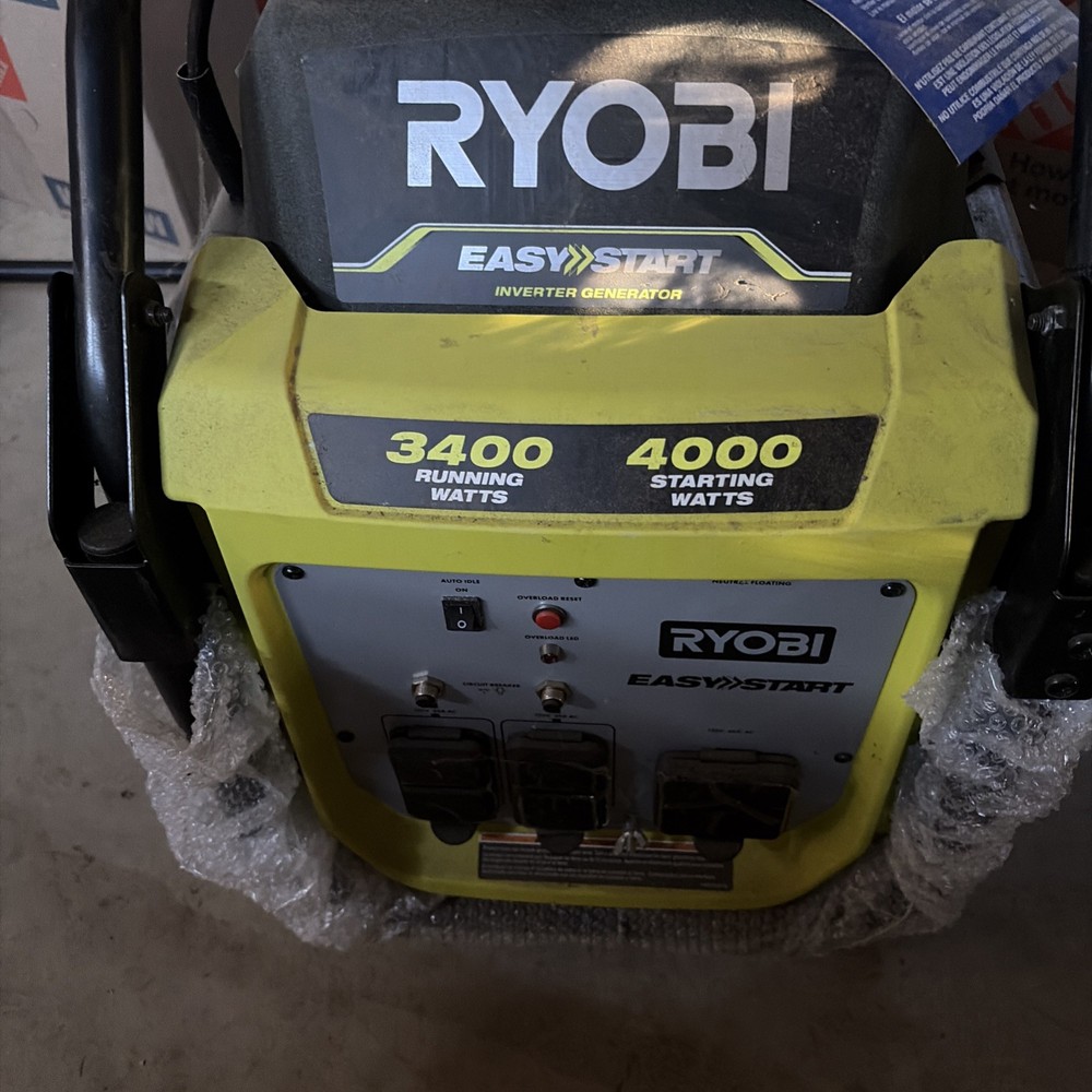 Ryobi RYi4022X 4000 Watt Gasoline Powered Digital Inverter Generator