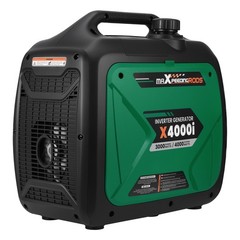 4000W Portable Inverter Generator 120V Gas Powered 24kg 60dB for Camping