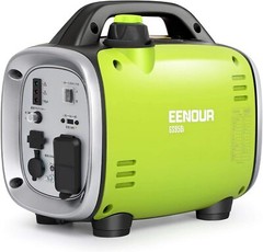 EENOUR 0.7kVA Portable Gasoline Inverter Generator GS95i 7.8H Use
