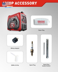 4500W Portable Inverter Generator Super Quiet Small Generator ECO Mode FREE SHIP