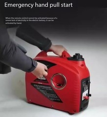 DC-Powered Portable Gasoline Generator for Vehicles with Quiet Operation