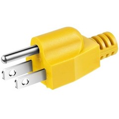 Neutral Ground Bonding Plug for RV Inverter Generators – NEMA 5-15P, 120V, Ye…