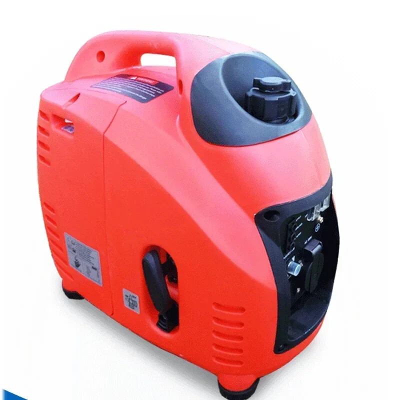 220V Gasoline Generator 1800W Small Silent Digital Variable Frequency Generator