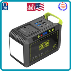 MARBERO Portable Power Station – 88Wh Solar Generator, 120W Peak, Fast Charging