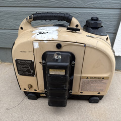 TESTED !!! INI Power Intelligen IG1000-ICMF Flex Fuel Generator. Army 30 Hours!