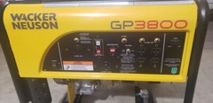 BRAND NEW – Wacker GP3800 4000 Watts Generator Honda Motor 120/240 Volts