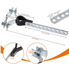 Generator Muffler Hangers for Cummins Onan 2500, 4000, 5500, Replace 1552174