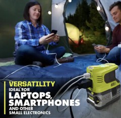 🔥RYOBI RYi150BG 150-Watt Powered Inverter Generator And Batteries/charger🔥