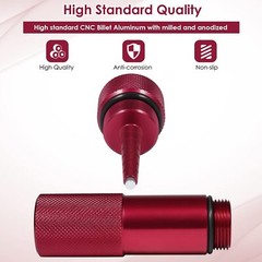 Red Oil Change Funnel and Oil Magnetic Dipstick for Honda Generator EU2200i