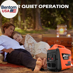 1600W Super Quiet Inverter Generator, Ultra Lightweight Gas Powered Portable Gen