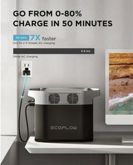 EcoFlow DELTA 2 Lite Portable Power Station 950Wh LiFePO4 1800W Solar Generator