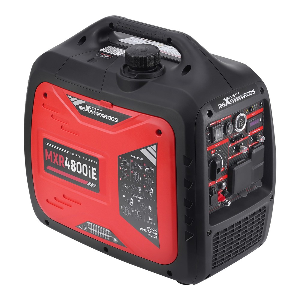 4.8KW Portable Inverter Generator Gas Powered Quiet for Camping Home Backup