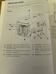 Champion generator, slightly Used paid $750,