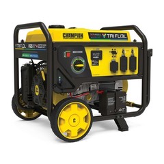 Champion Power Equipment, 6875/6500w Tri Fuel Portable Generator CO Shield,