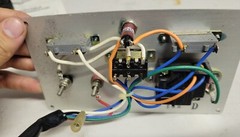 Craftsman Portable 2 Stroke Generator Bottom Ac DC Plug Panel Model 580.322801