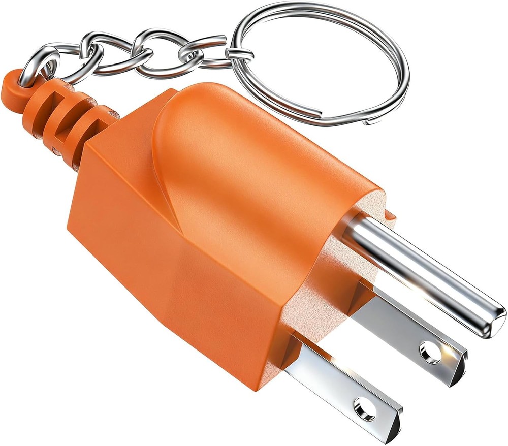 Generator Grounding Plug with Keychain – Portable Neutral Ground Bonding Adapter