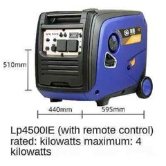 Gasoline Generator Static Tone 4kW Frequency Portable RV Outdoor Charging
