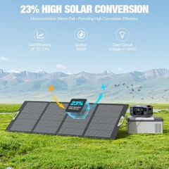 350W Foldable Portable Solar Panel Kit Charger for Power Station Solar Generator