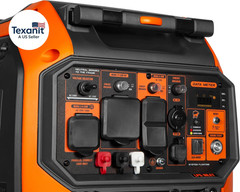 6800-Watt Dual Fuel Rv-Ready Electric Start Portable Inverter Generator with Fue
