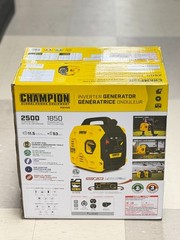 Champion 1850W/2500W Portable Gas Inverter Generator (BRAND NEW)