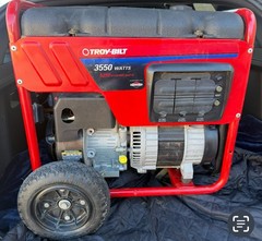 TROY BUILT 3550 GENERATOR WITH 10 HOURS USE