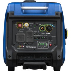 Westinghouse iGen4500DFc 4,500-W Portable Dual Fuel Powered Inverter Generator
