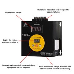 10000W Household Compact Variable Voltage Controller Portable M8U7