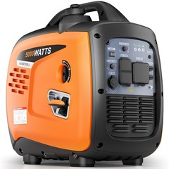 Mutaomay Gas Inverter Generator Quiet 5000W Portable Pure Sine Wave CO Sensor