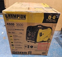 Champion 200988 4500-Watt Portable Dual Fuel Inverter Generator