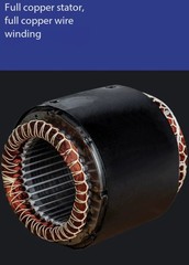 220V Small AC Generator with All-Copper Pulley for Gasoline and Diesel Engines