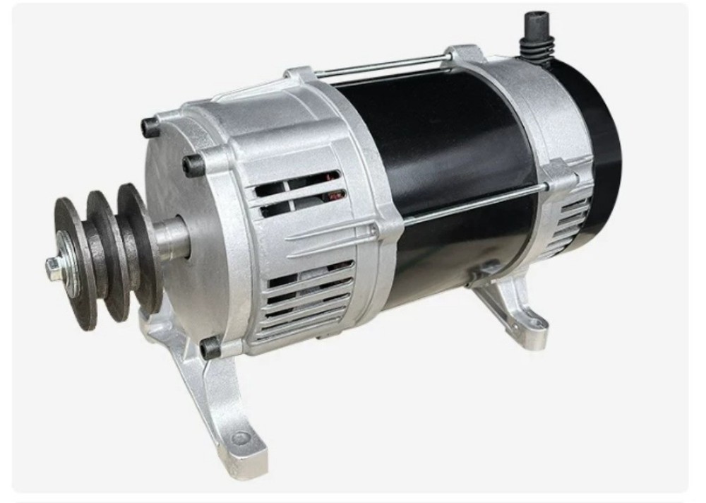 220V Small AC Generator with All-Copper Pulley for Gasoline and Diesel Engines