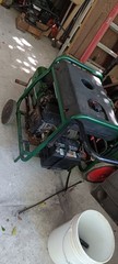 Up For Sale This Fully Functional Onan Commercial Electric Generator On A Car.