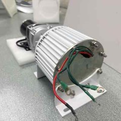 10KW Permanent Magnet Generator 380V Low Speeds 3 Phase With DC Motor