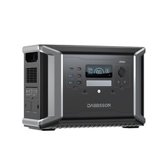 Dabbsson 4600W Max Power Station Solar Generator 2*DBS1400 Pro for Outdoor Home