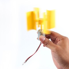 DIY Kit Vertical Wind Generator Compact Power Generation For Science Education