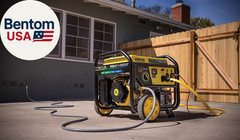 8125-Watt Electric Start Tri-Fuel Portable Generator with CO Shield
