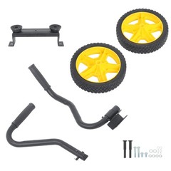 With folding handle and tires For Champion 2800-4750W Generator wheel kit 40065