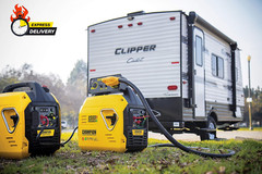 2000-Watt Dual Fuel Ultralight Portable Inverter Generator with Quiet Technology