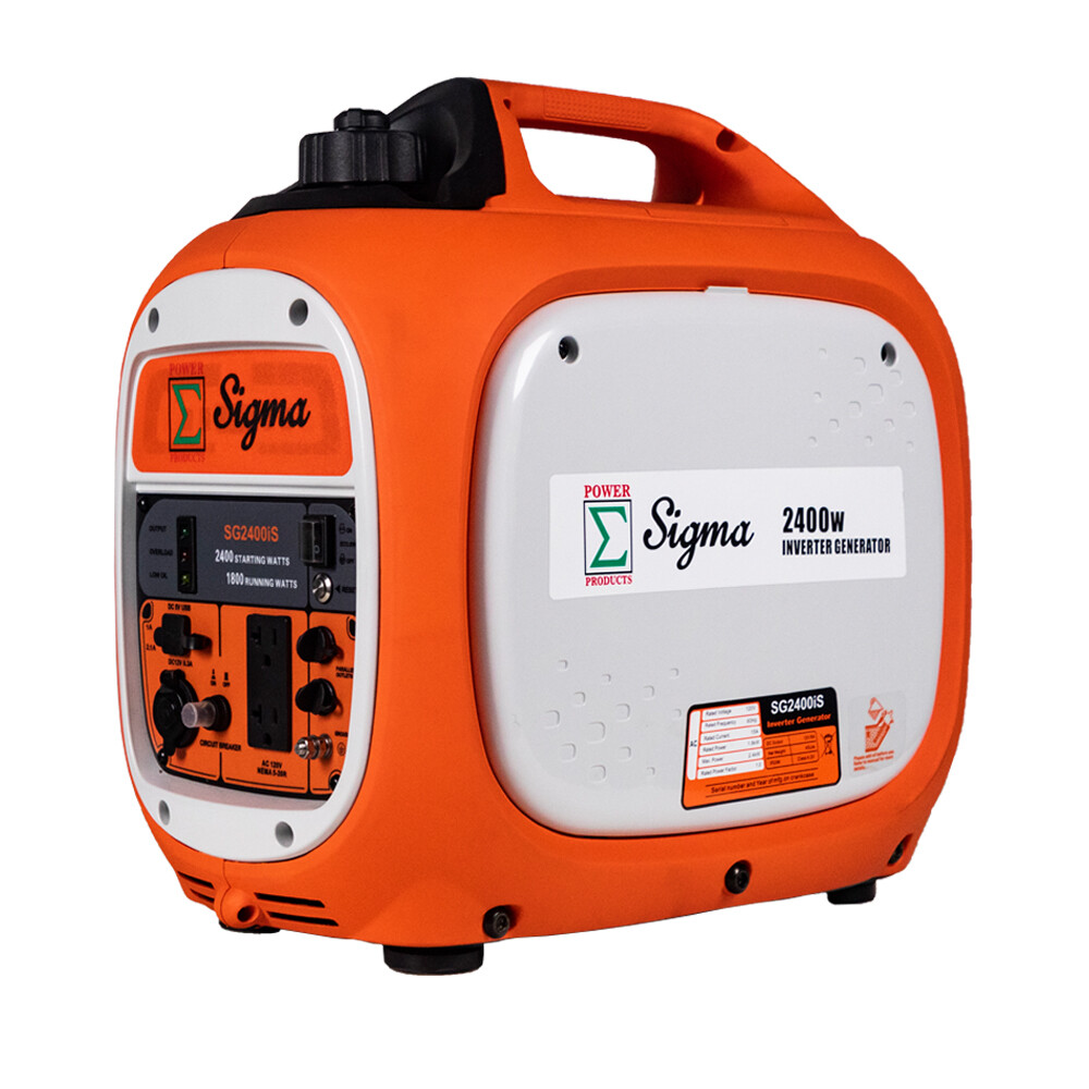 Pickup Sigma 2400 Watt Super Silent Inverter Generator Parallel Ready W/CO Alert