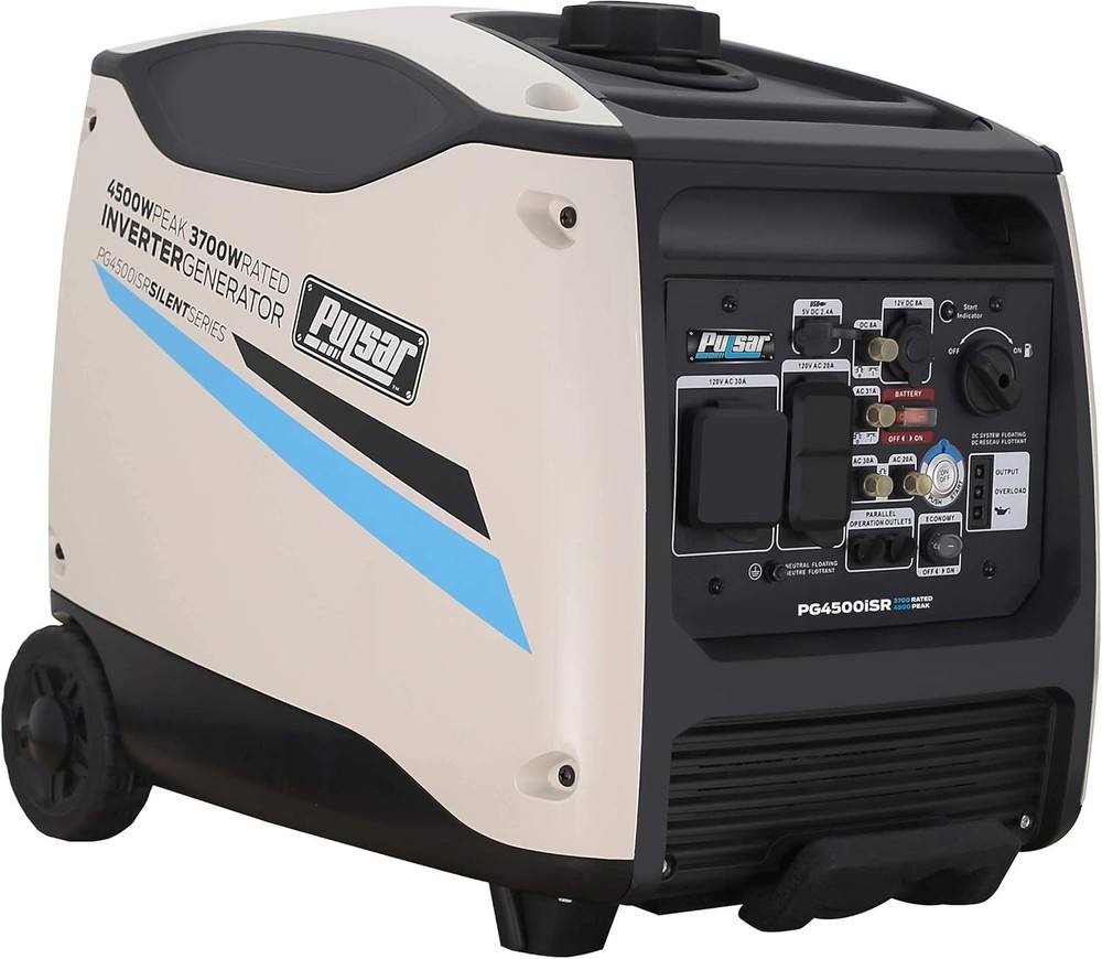 Pulsar 4,500-W Portable RV Ready Gas Powered Inverter Generator w/ Remote Start