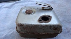 Troy Bilt Briggs 14.5hp engine muffler exhaust assembly