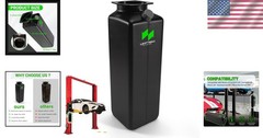 Hydraulic Oil Reservoir Tank (14L Black) Compatible with Rotary/Forward/Direc