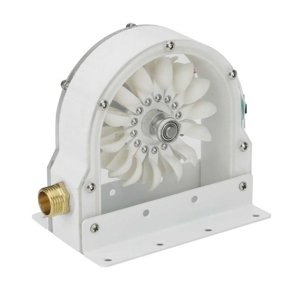 100W 50-2000RPM Pelton Hydro Generator Impulse Hydroelectric Generator Iron-less