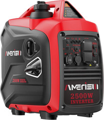2500W Inverter Generator – Long Runtime, Fuel Efficient, and CO Sensor for Campi