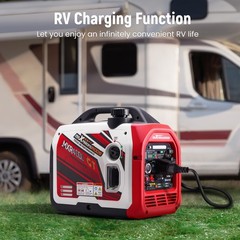 4000W Dual Fuel Generator Inverter LPG/Gas Bluetooth Start For Garden Camping